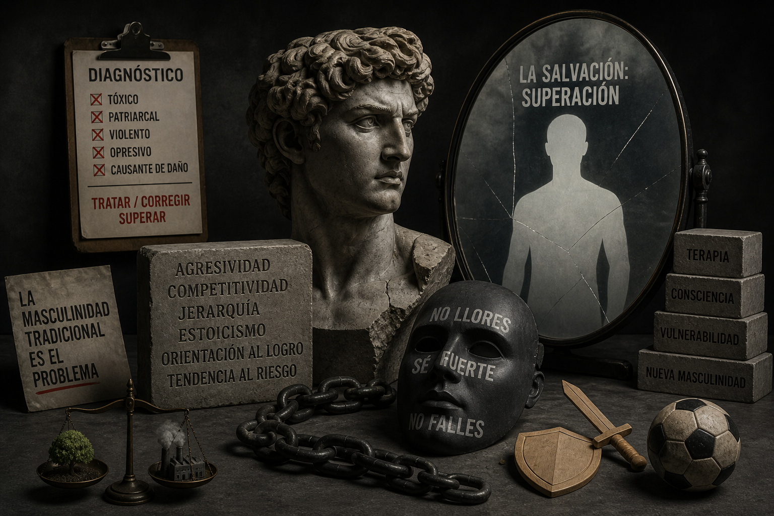 El Composicionismo tritura: La patologización de la masculinidad